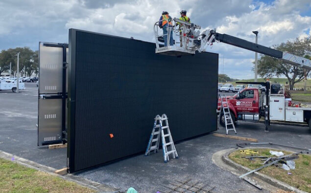 Billboard and Scoreboard Support Structures