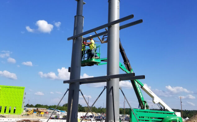 Sign Poles and Support Structures