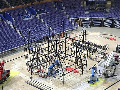 St. Louis Blues Scoreboard Structure