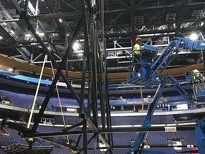 Building the St. Louis Blues Scoreboard in Enterprise Center