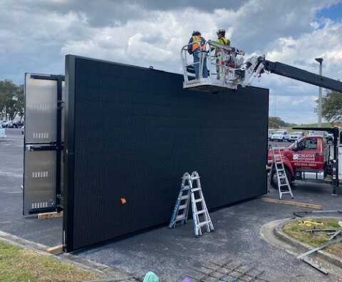 Billboard and Scoreboard Support Structures